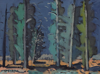 Autumn Woods, Oka Quebec par Stanley Morel Cosgrove