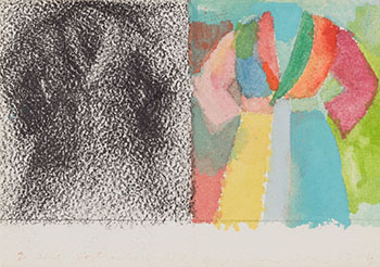 2 Self-Portraits (Robes) par Jim Dine