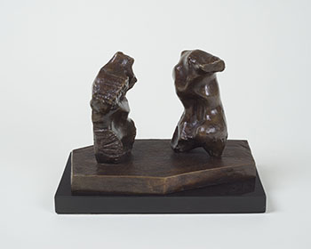 Two Torsos par Henry  Moore