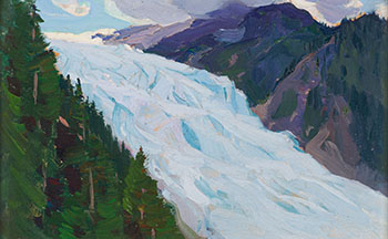 Glacier par Clarence Alphonse Gagnon