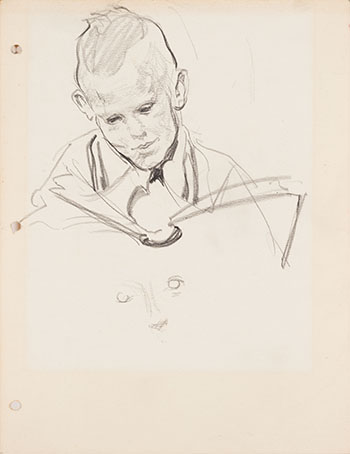 Jim Reading par Frederick Horsman Varley