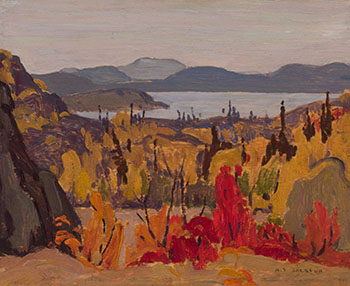 Autumn, Lake Superior par Alexander Young (A.Y.) Jackson