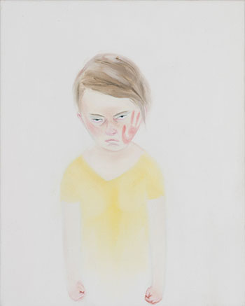 Untitled (Face Slap) by Shary Boyle