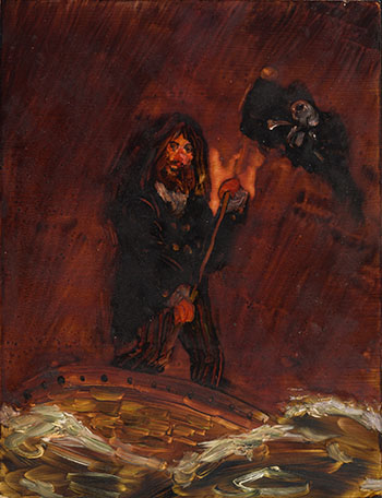 Untitled (Man at Sea) by André Ethier