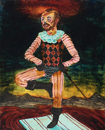 Untitled (Man on One Leg) by André Ethier