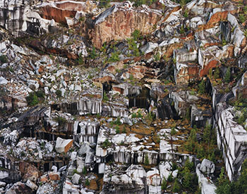 Rock of Ages #38, Abandoned Section Rock of Ages Quarry, Barre Vermont by Edward Burtynsky