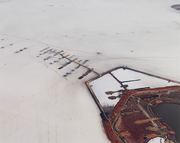 Silver Lake Operations #15, Lake Lefroy, Western Australia 2007 by Edward Burtynsky