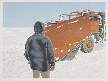 Snowplow by Alexander Colville