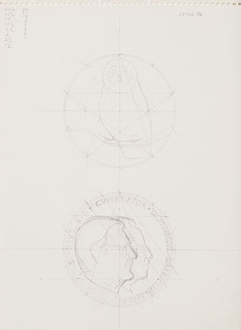 Study for Governor General's Medal (AC00623) by Alexander Colville