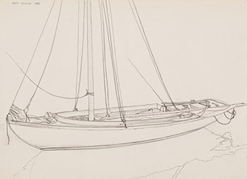 Boat (AC01058) par Alexander Colville