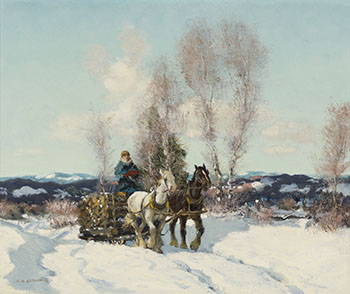 Sunny Day, Eastern Townships par Frederick Simpson Coburn