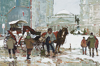 Montréal, Square Maisonneuve by Serge Brunoni