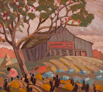 The Old Barn by Albert Henry Robinson