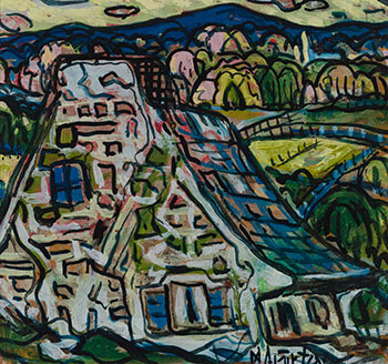 Paysage des Laurentides par Marc-Aurèle Fortin