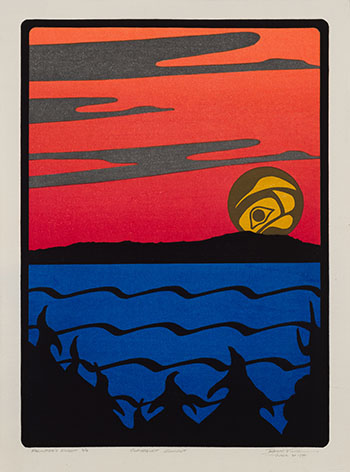 Clayoquot Sunset par Roy Henry Vickers