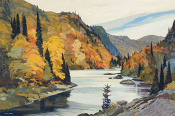 Agawa River by Richard (Dick) Ferrier