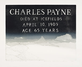 Charles Payne: Inscription at Belvedere by David Lloyd Blackwood