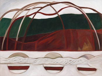 The End of the Day - Sweat Lodge by Joane Cardinal-Schubert