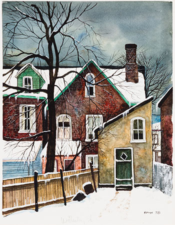 Back of Wellesley Street by John Kasyn