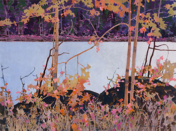 Pond, Georgian Bay October by Robert Genn