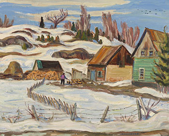 Farm at Chichester, Que. by Alexander Young (A.Y.) Jackson
