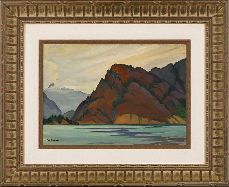 Rainy Day Near Seaside Park, Howe Sound by William Percival (W.P.) Weston