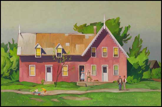 Early Summer, Quebec by Alfred Joseph (A.J.) Casson