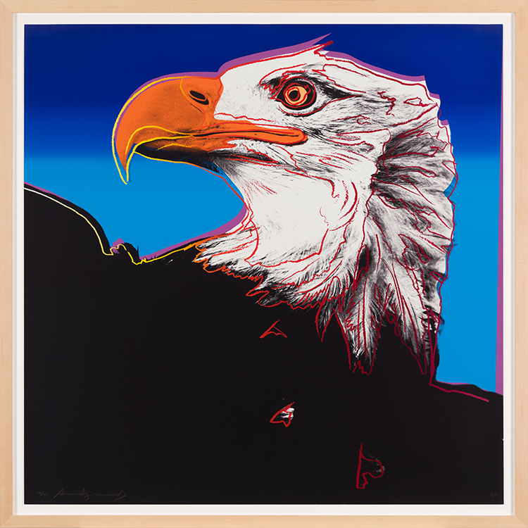 Bald Eagle, from Endangered Species (F.S.II.296) par Andy Warhol