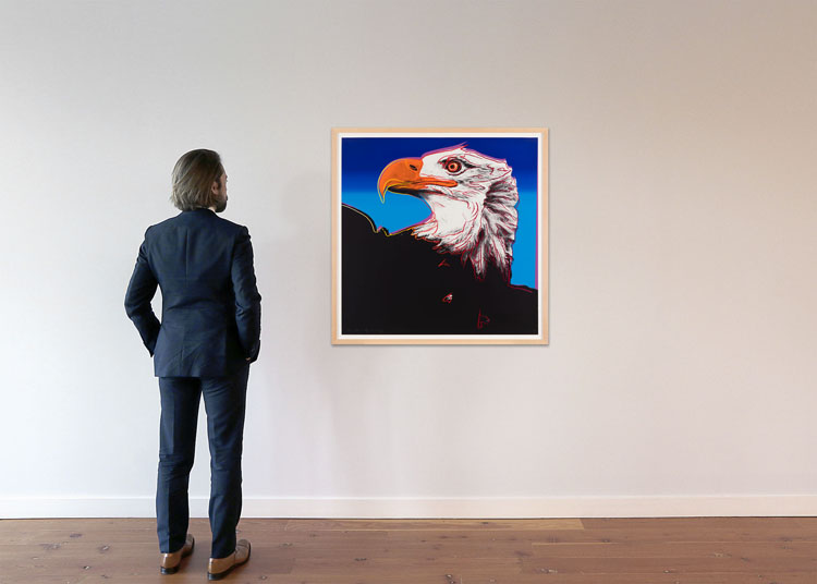 Bald Eagle, from Endangered Species (F.S.II.296) by Andy Warhol