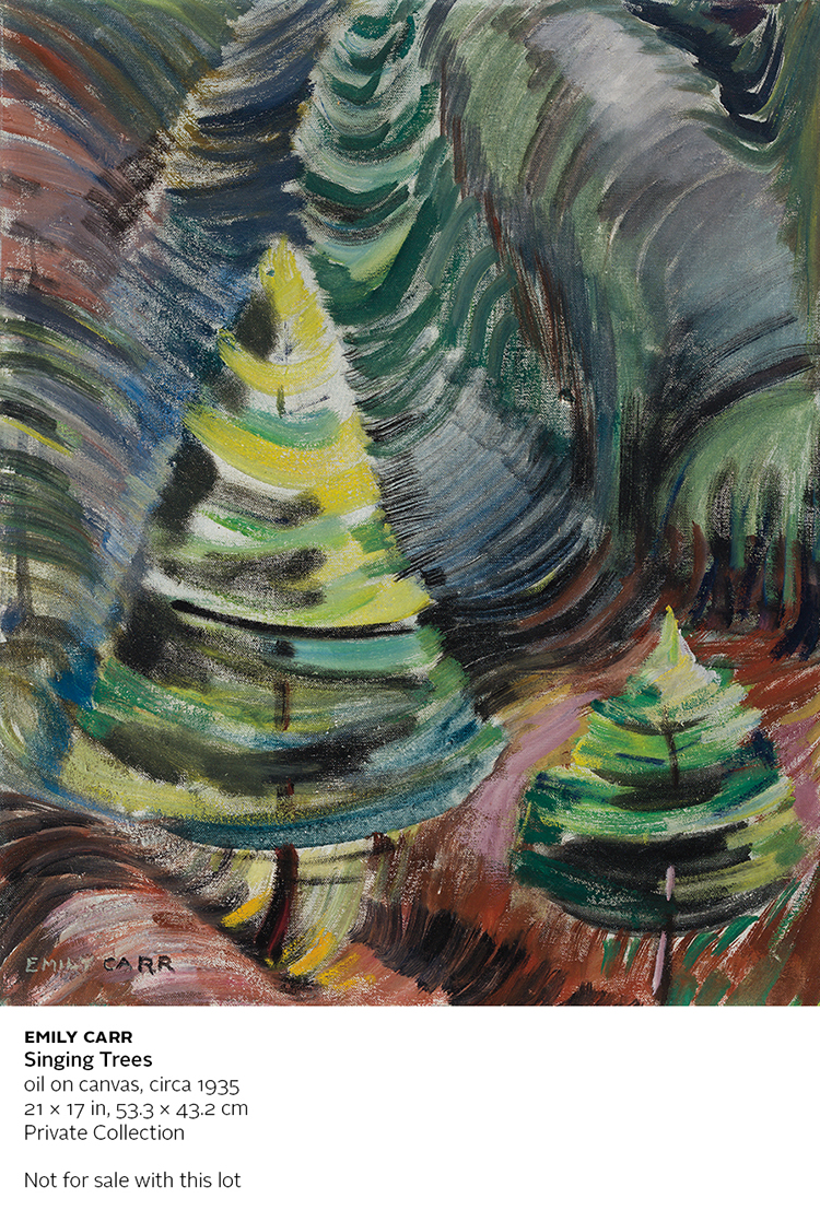 Pine Tree in Forest by Emily Carr