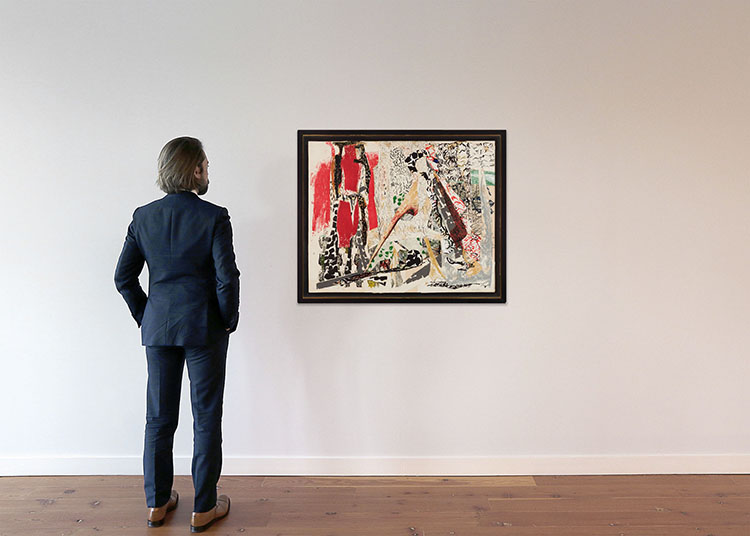 Subito presto by Jean Paul Riopelle