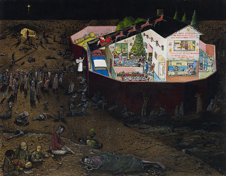 Our High Standard of Living… by William Kurelek