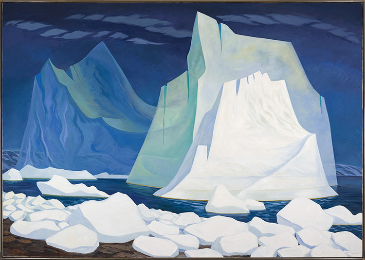 Iceberg Fantasy #32 by Doris Jean McCarthy