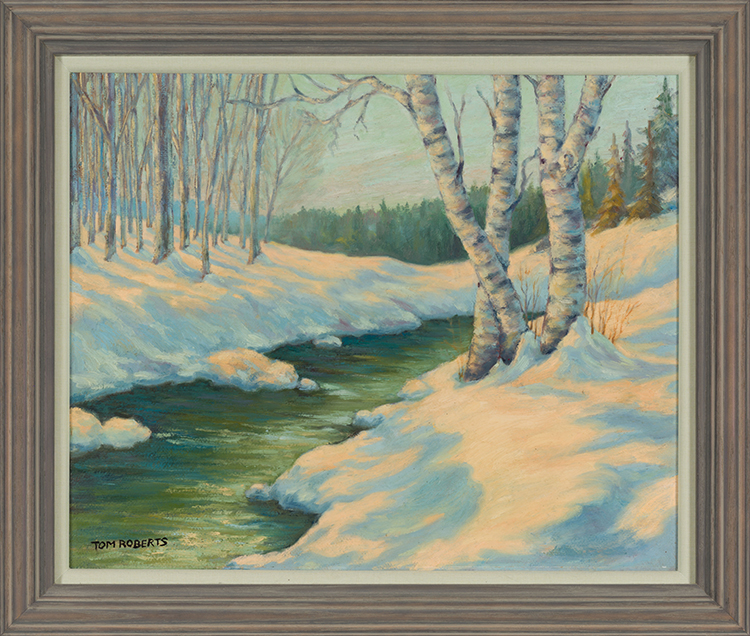 Snow Birch by Tom (Thomas) Keith Roberts