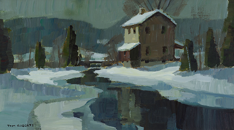 Mill in the Moonlight par Tom (Thomas) Keith Roberts