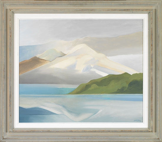 Mount Cheam Over Harrison Lake par Toni (Norman) Onley