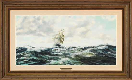 Ship in Stormy Seas par Robert McVittie