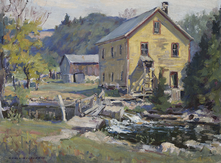 Old Mill by Manly Edward MacDonald