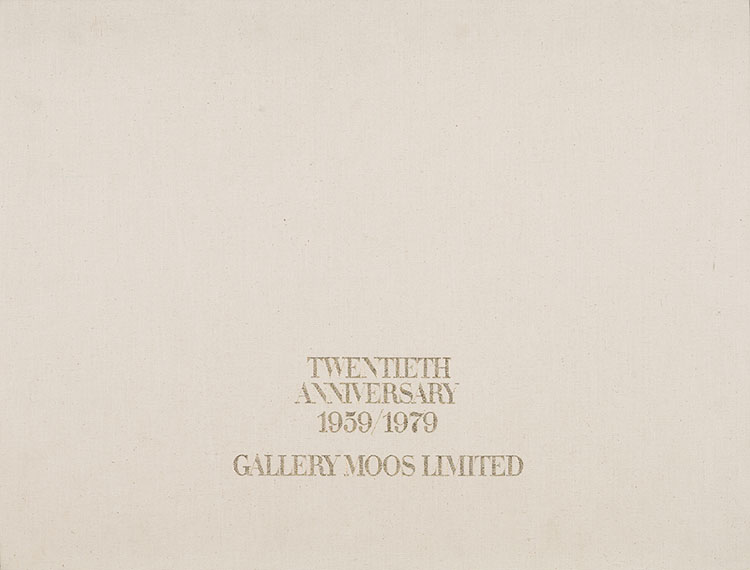 Twentieth Anniversary 1959 - 1979,  Gallery Moos Limited by Various Artists 