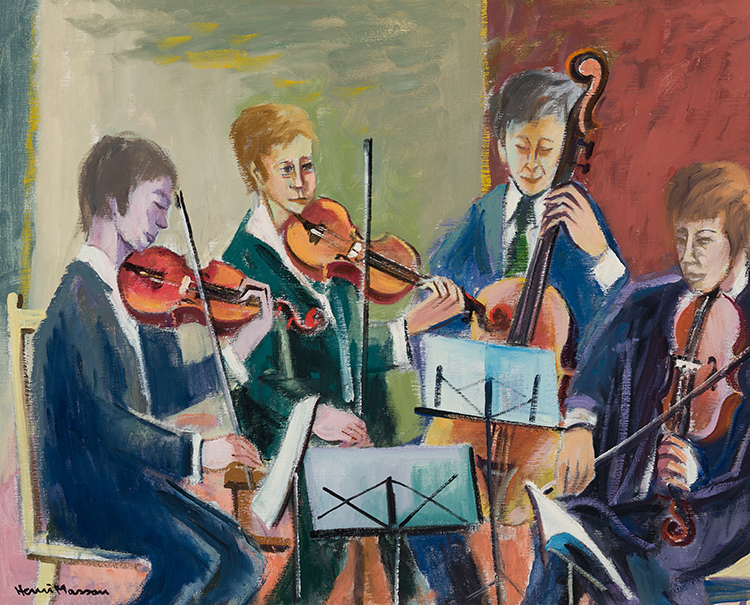 Four Musicians par Henri Leopold Masson