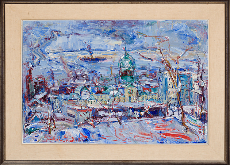 View of Montreal, PQ, Canada (Dawson College) par Samuel Borenstein
