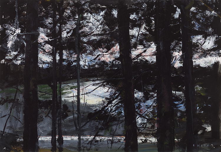 Untitled (Byway Trees) by Gordon Appelbe Smith