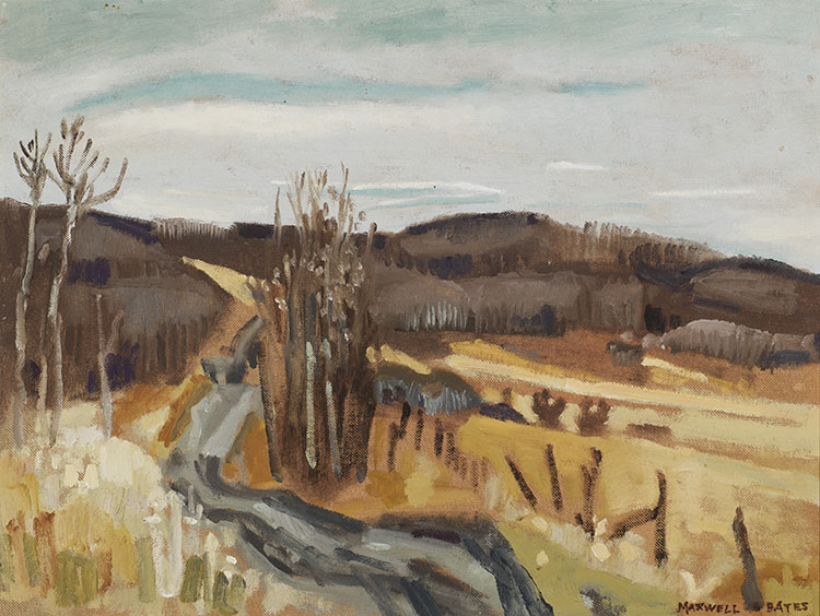 Foothills, Autumn by Maxwell Bennett Bates