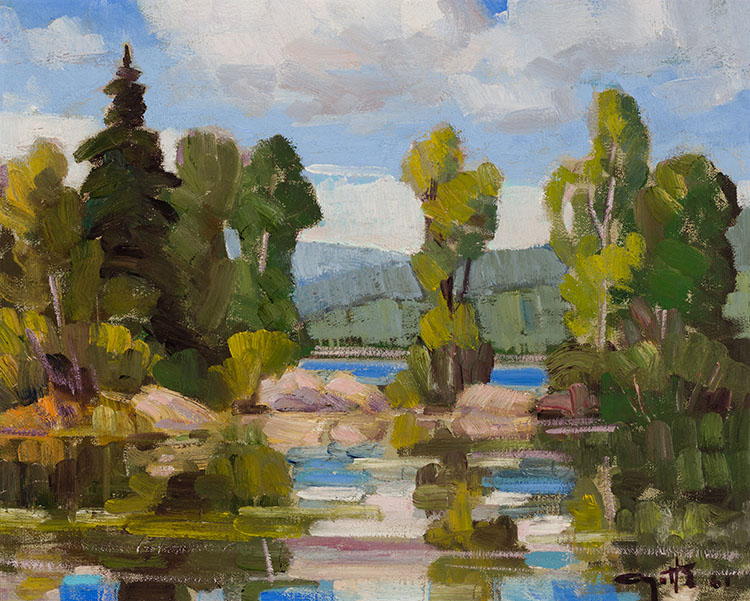Paysage by Leo Ayotte