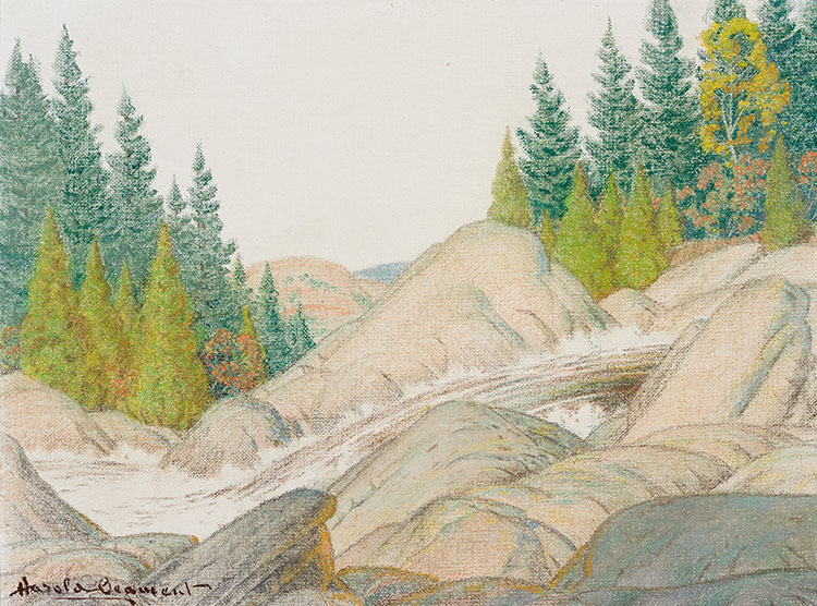 Mounting Stream by Thomas Harold Beament