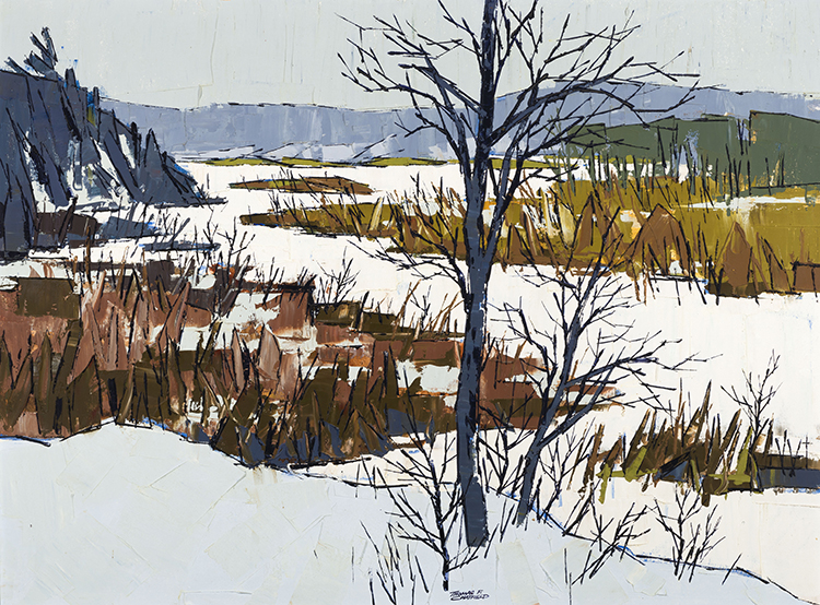 The Frozen River par Thomas Frederick Haig Chatfield