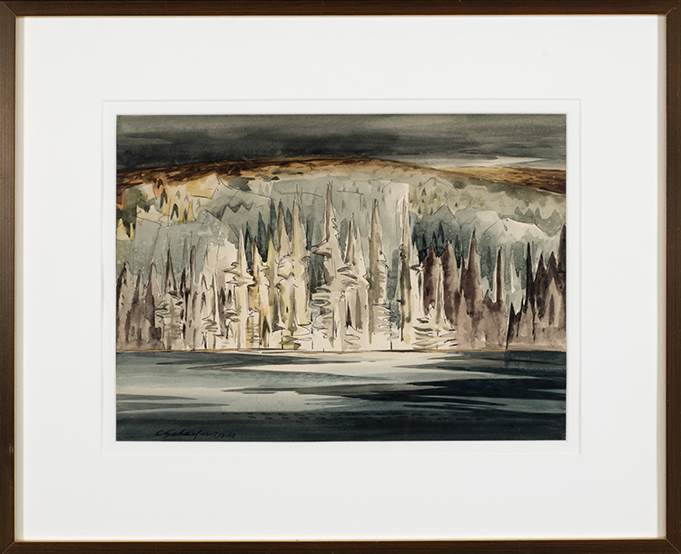 Last Light, Raven Lake, Haliburton par Carl Fellman Schaefer