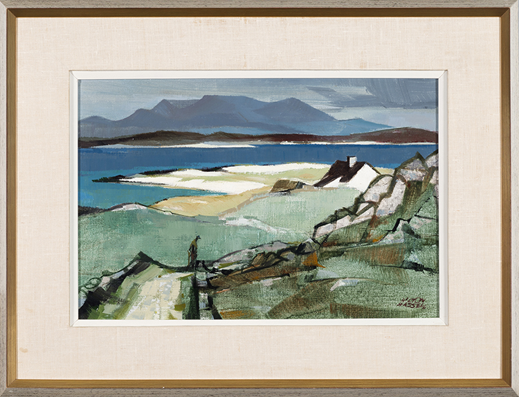Above the Sands of Manin Bay, Connemara, Eire by Hilton McDonald Hassell