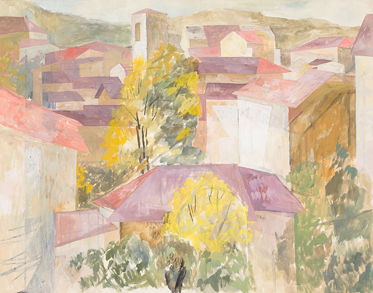 Untitled (Landscape, Italy) par Betty Roodish Goodwin