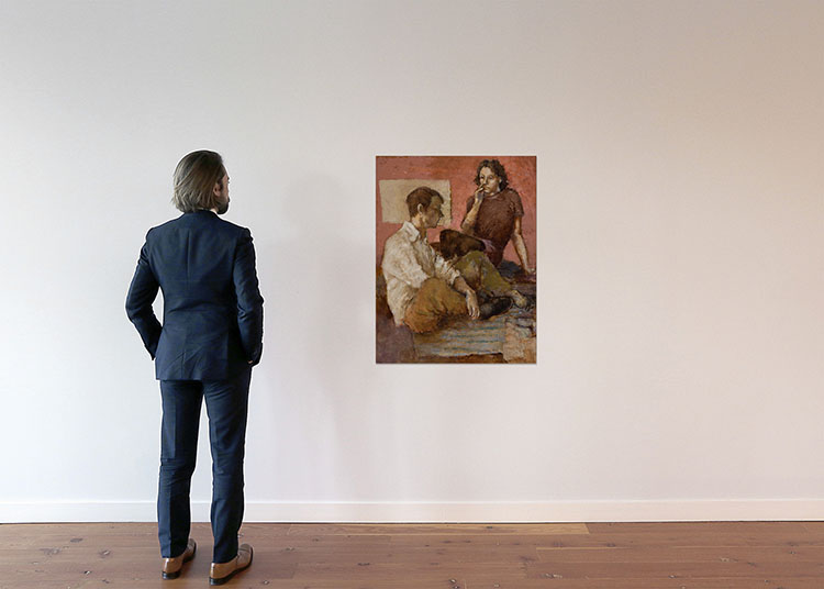Couple by John Richard Fox